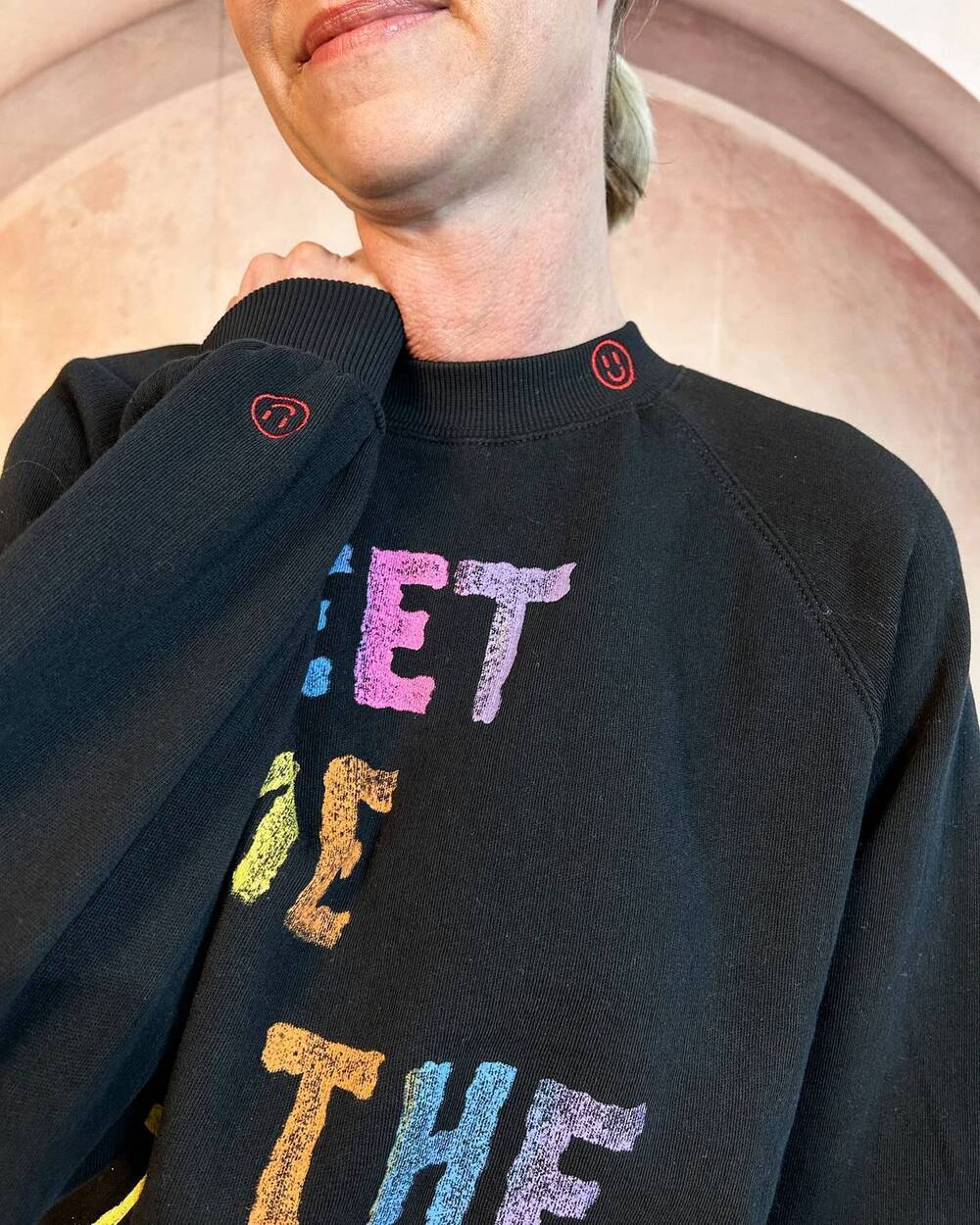 NEW MADISON meet me on the trail sweatshirt in black - Picture 2 of 3